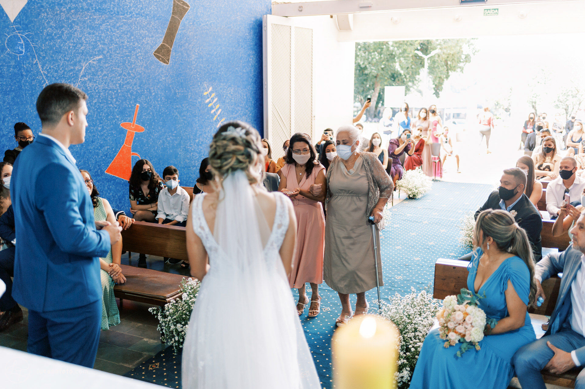 Foto Casamento | Jessica e Marcus | Igrejinha da 308 - Imagem 27